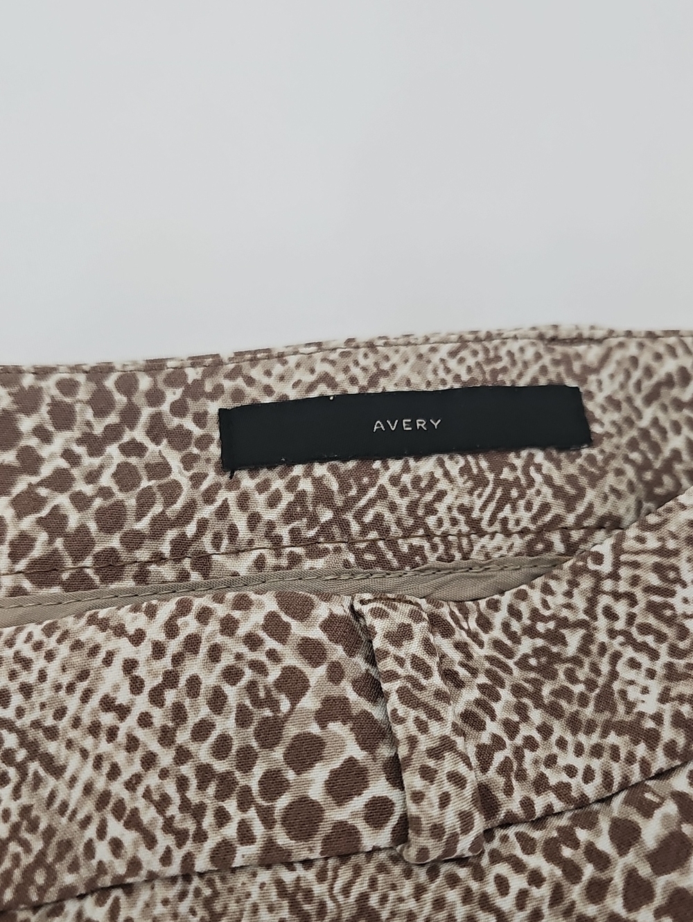 Banana Republic Leopard Print Trousers Womens Pants. Size 2 - Picture 12 of 15